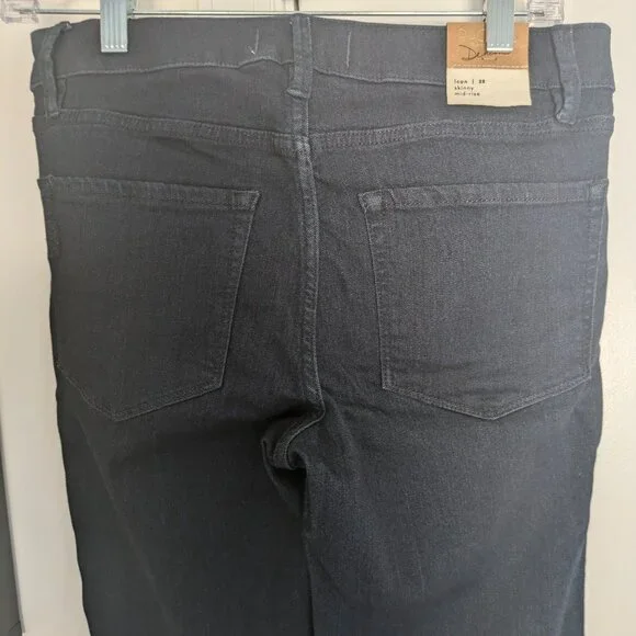 NWT Rachel Roy denim jeans - mid rise skinny dark wash - Picture 3 of 7